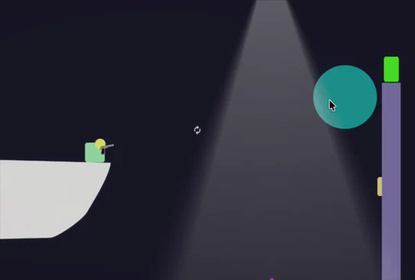 Fast bullets face past walls and entites when leaving time warp